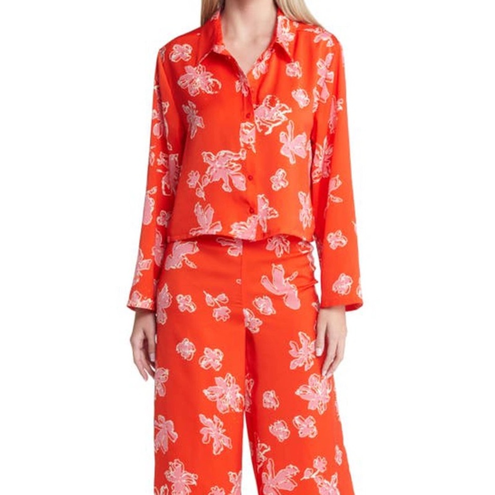 Open Edit Womens Pajama Set